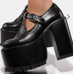Delia*s Mary Jane Platform Heels